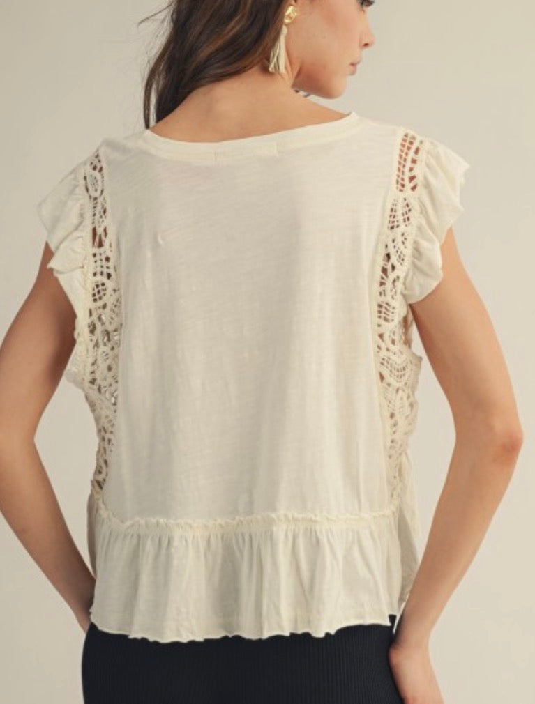 Everly Flutter Top