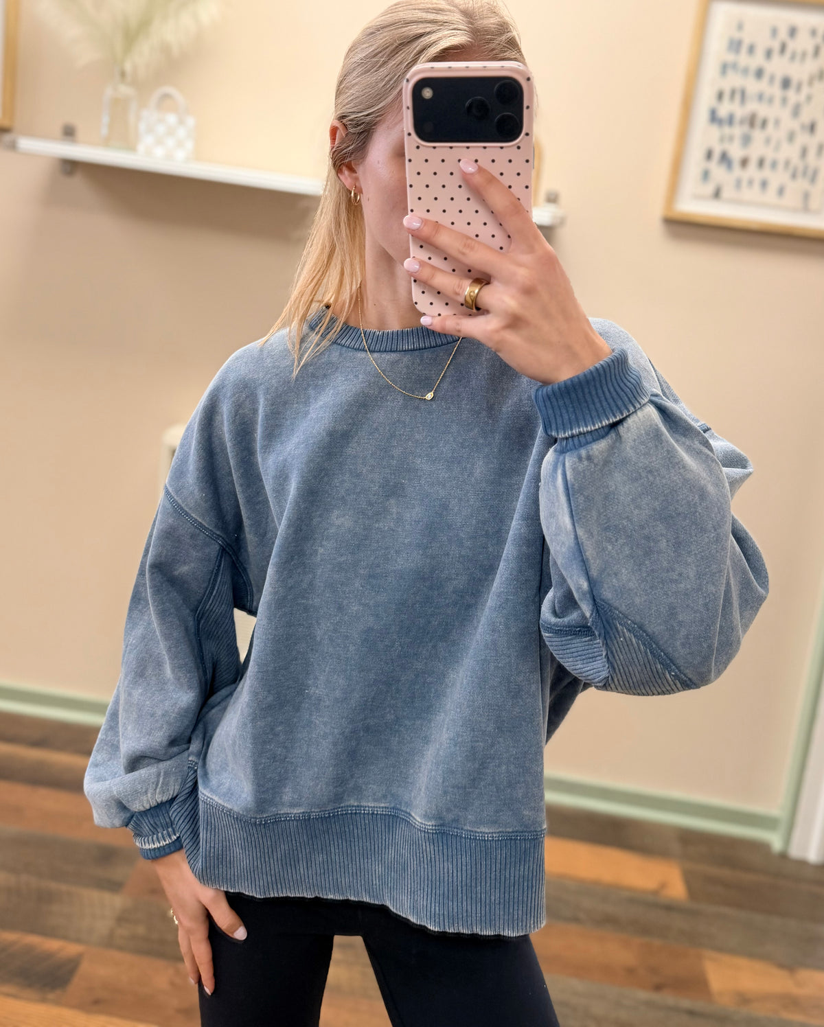 Cloudy Skies Crewneck