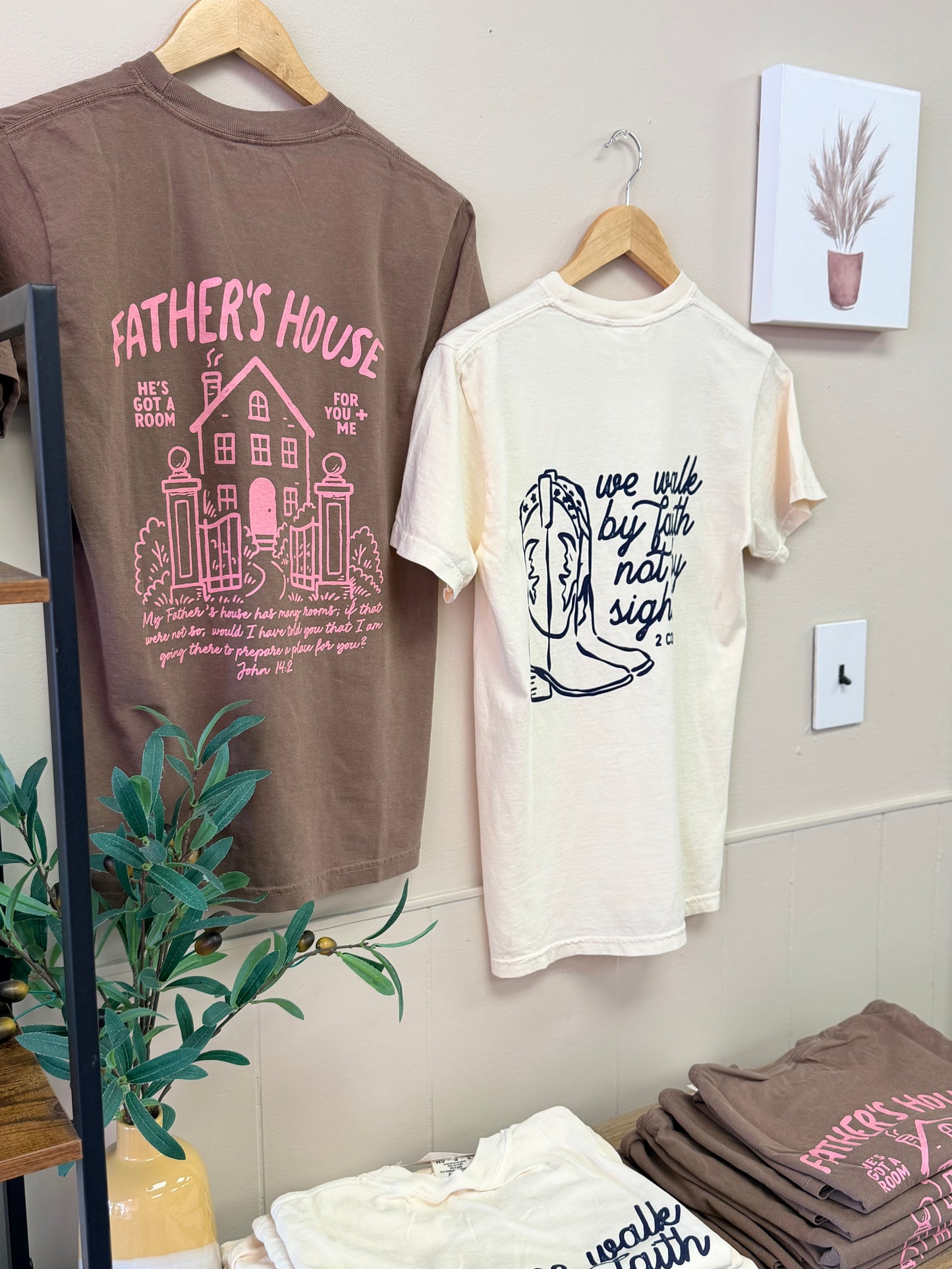 Walk By Faith Pocket T-Shirt