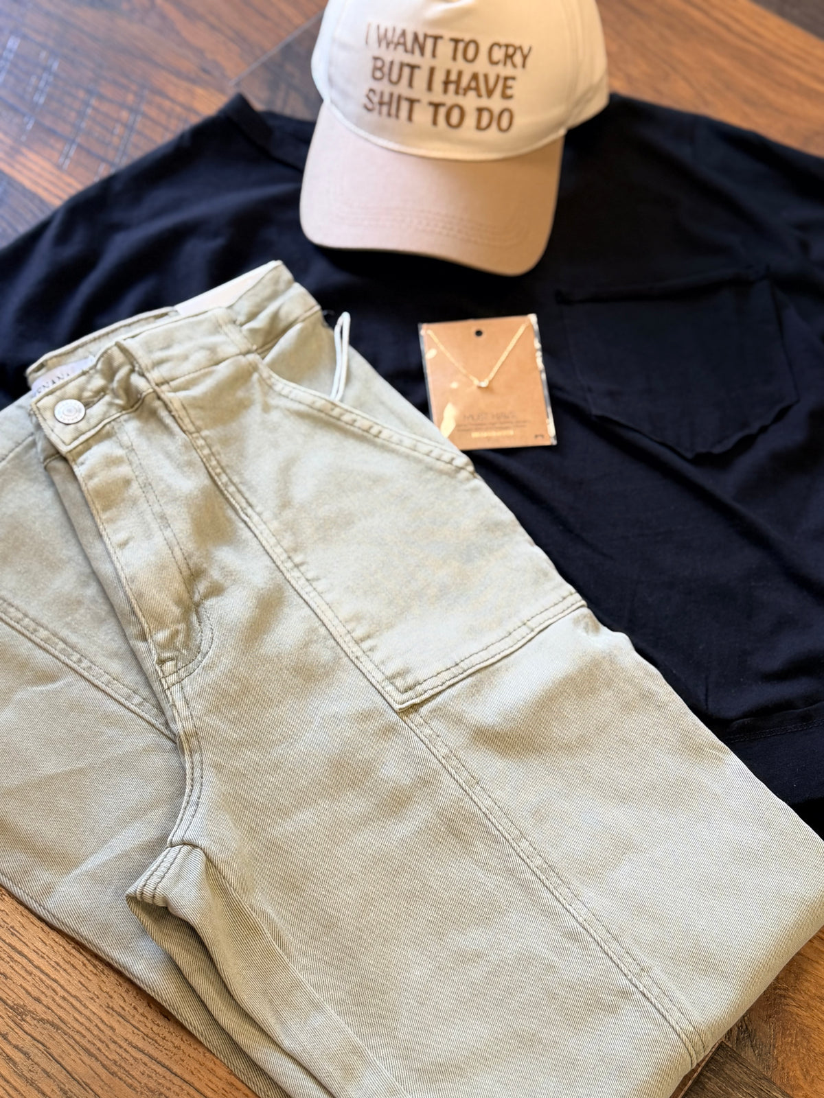 Light Olive Utility Pant