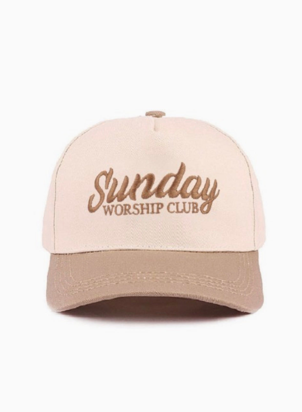 Sunday Worship Club Hat - Mocha