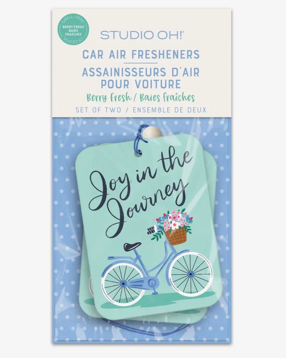 Joy In The Journey Car Freshener