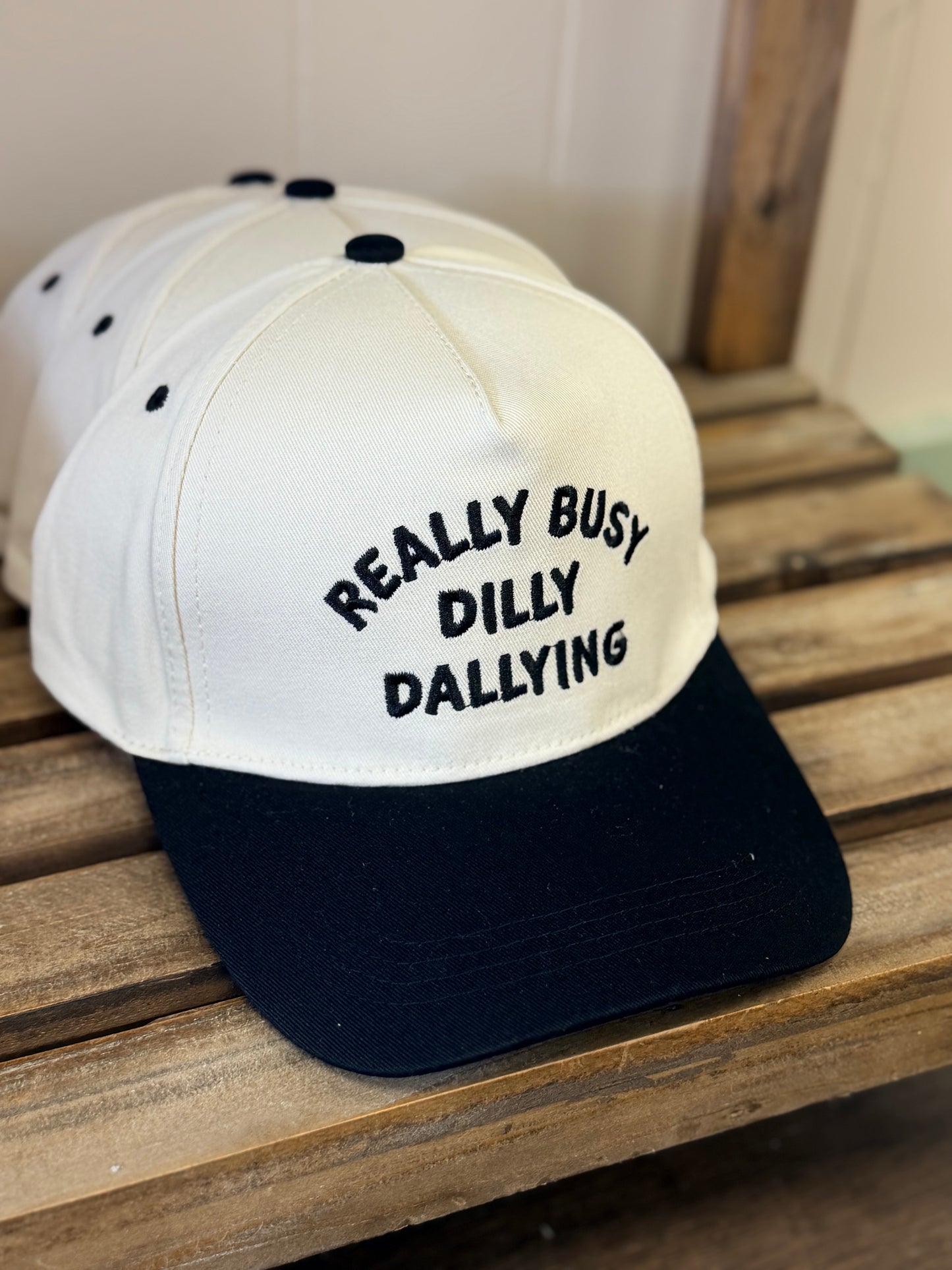 Busy Dilly Dallying Hat