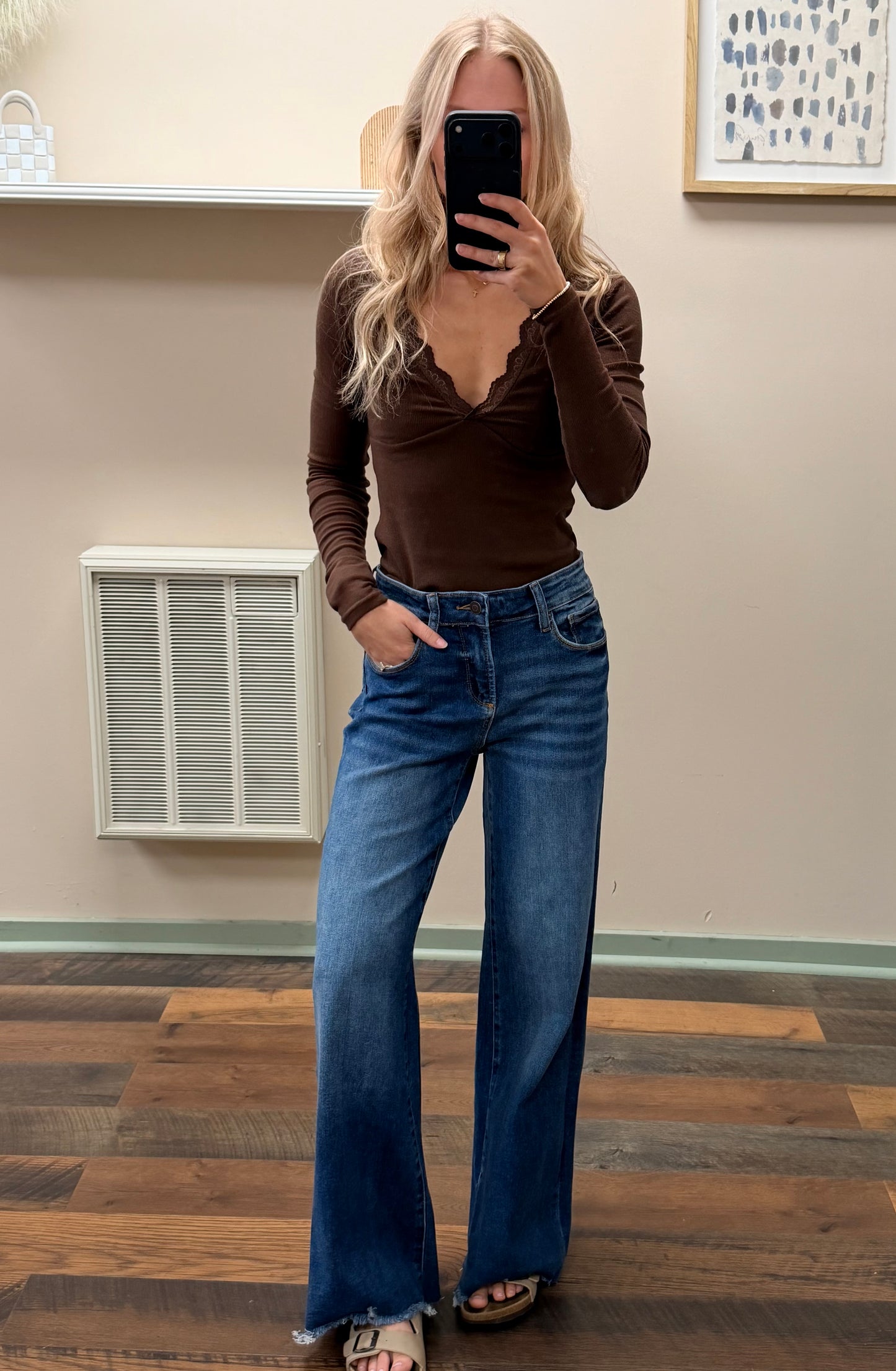 Blake Raw Hem Jean
