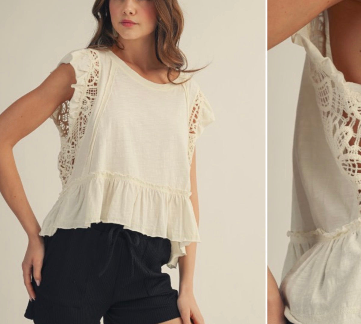 Everly Flutter Top