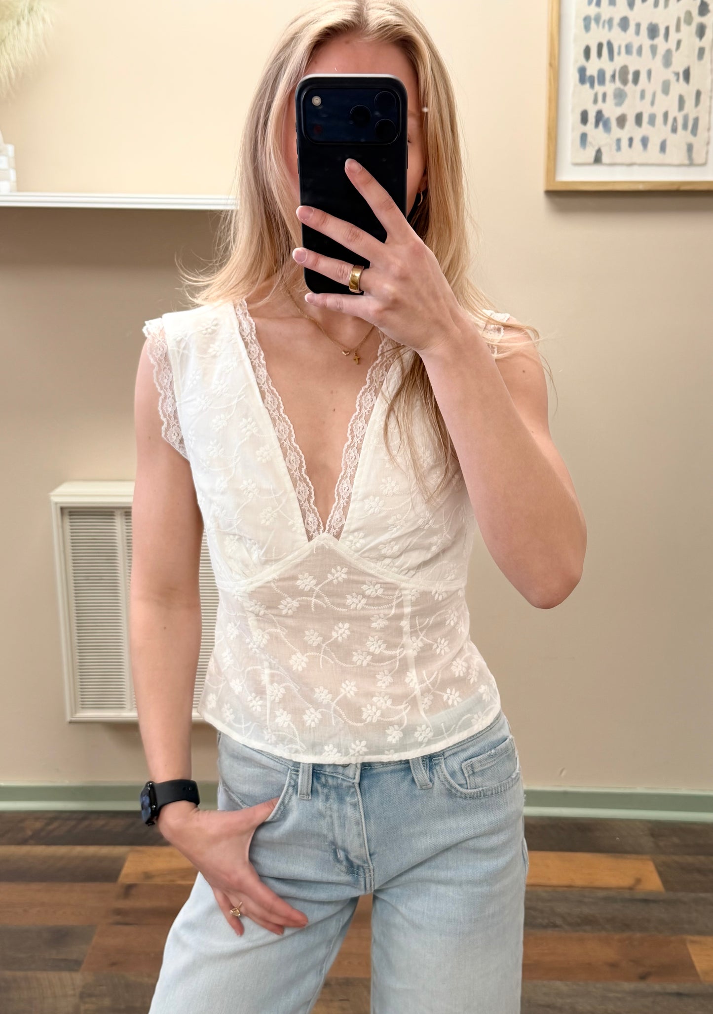 Rya Tie Back Top