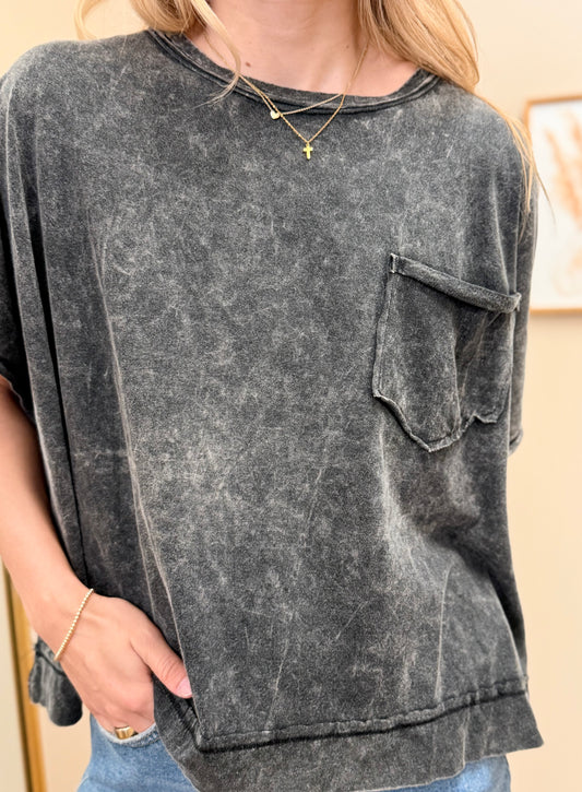 Washed Oversized T