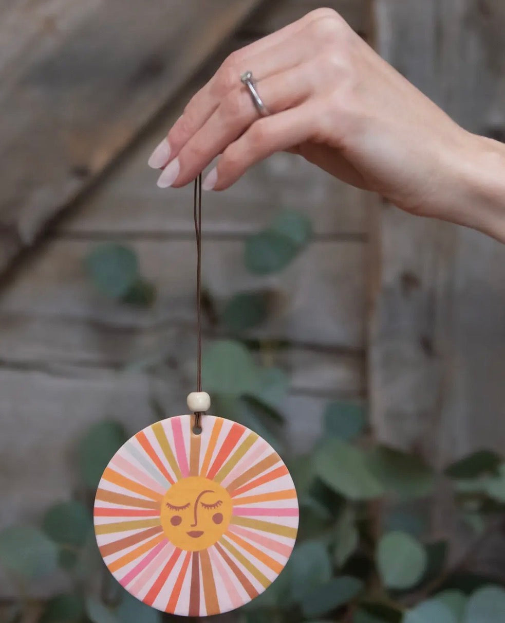 Retro Sunshine Car Freshener