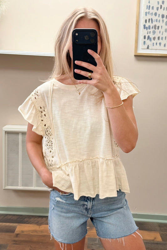 Everly Flutter Top