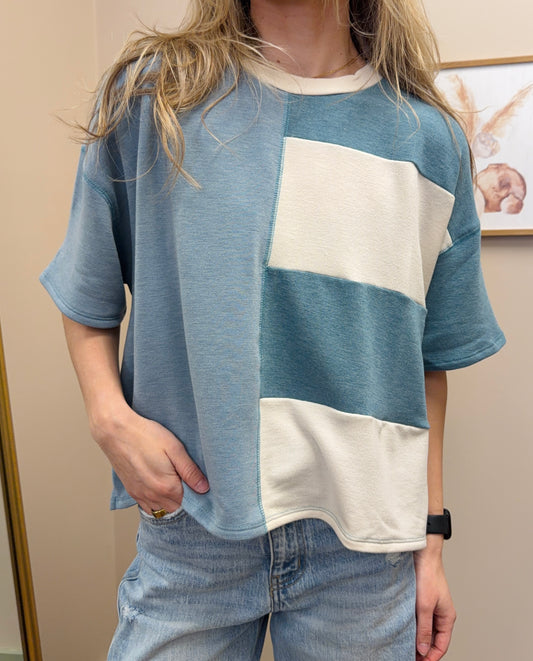 Coastal Check Top