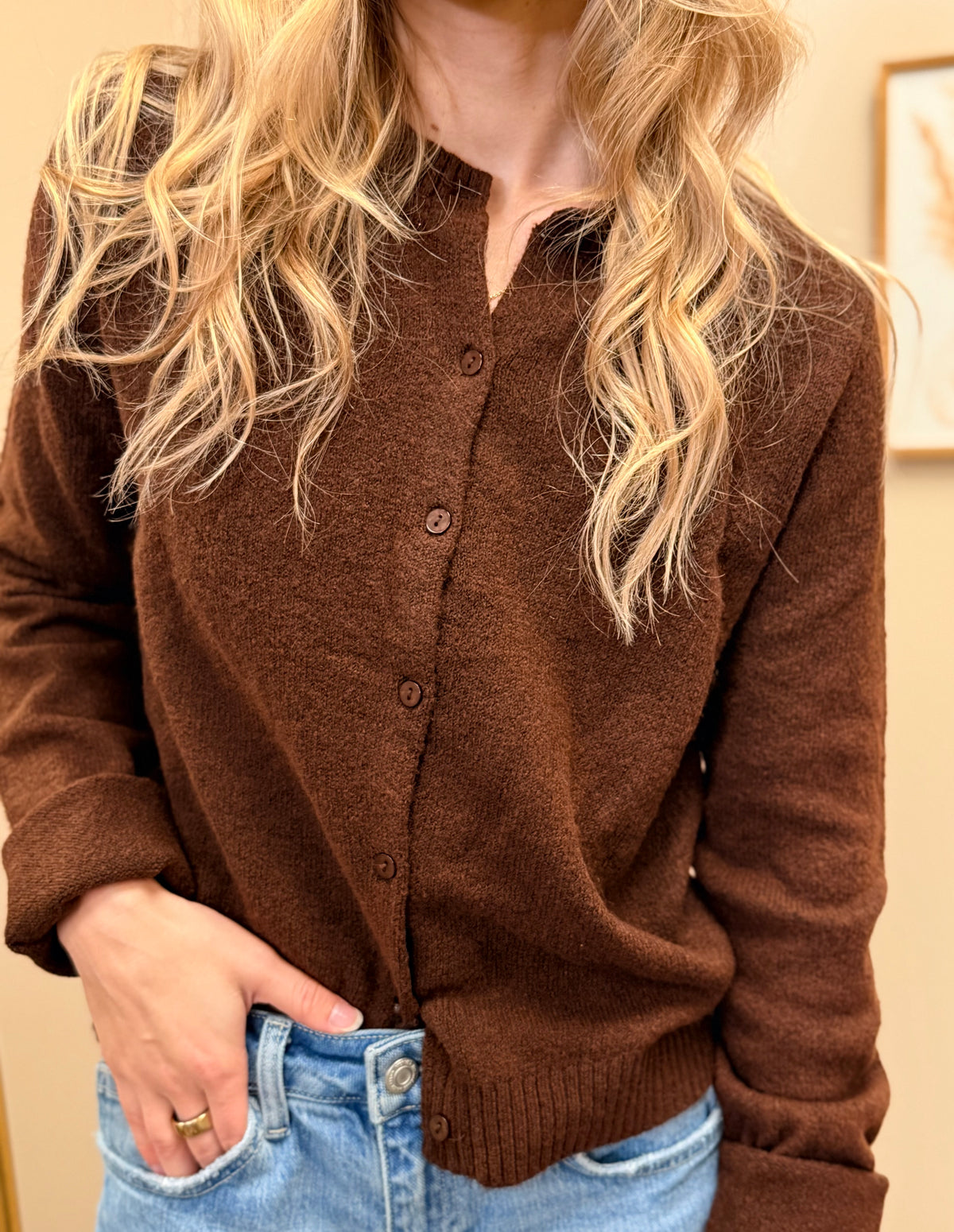 Espresso Hour Cardigan