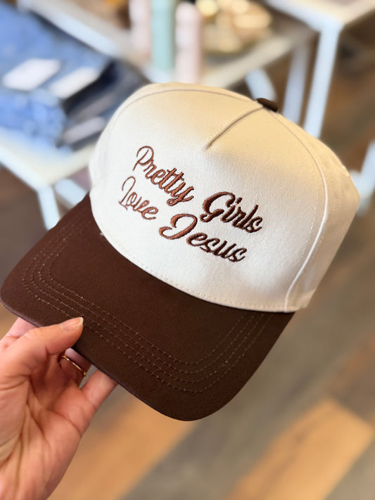 Pretty Girls Love Jesus Hat