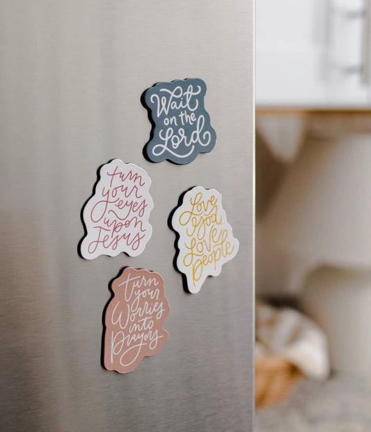Fix Your Eyes On Jesus Magnets