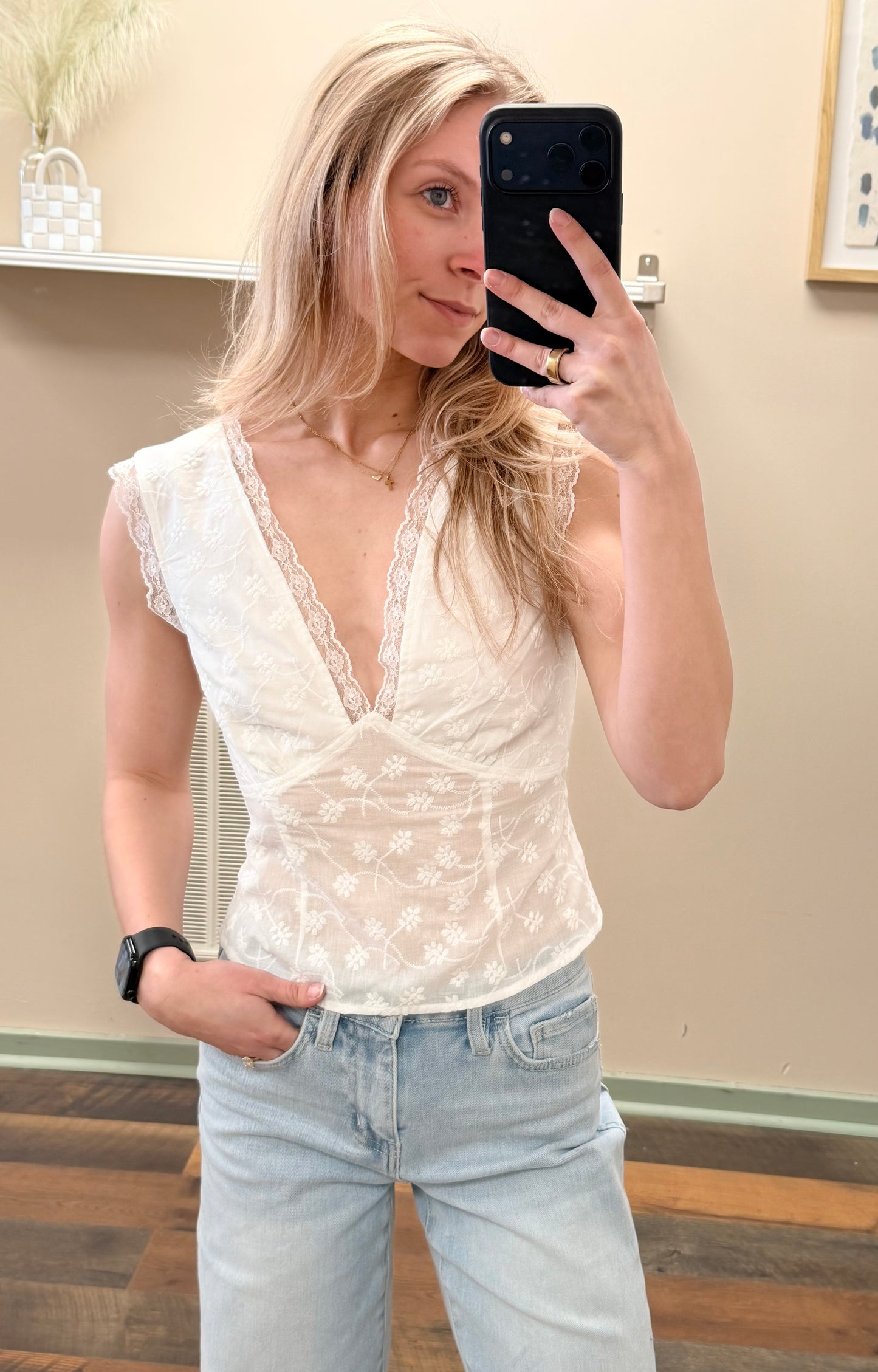 Rya Tie Back Top