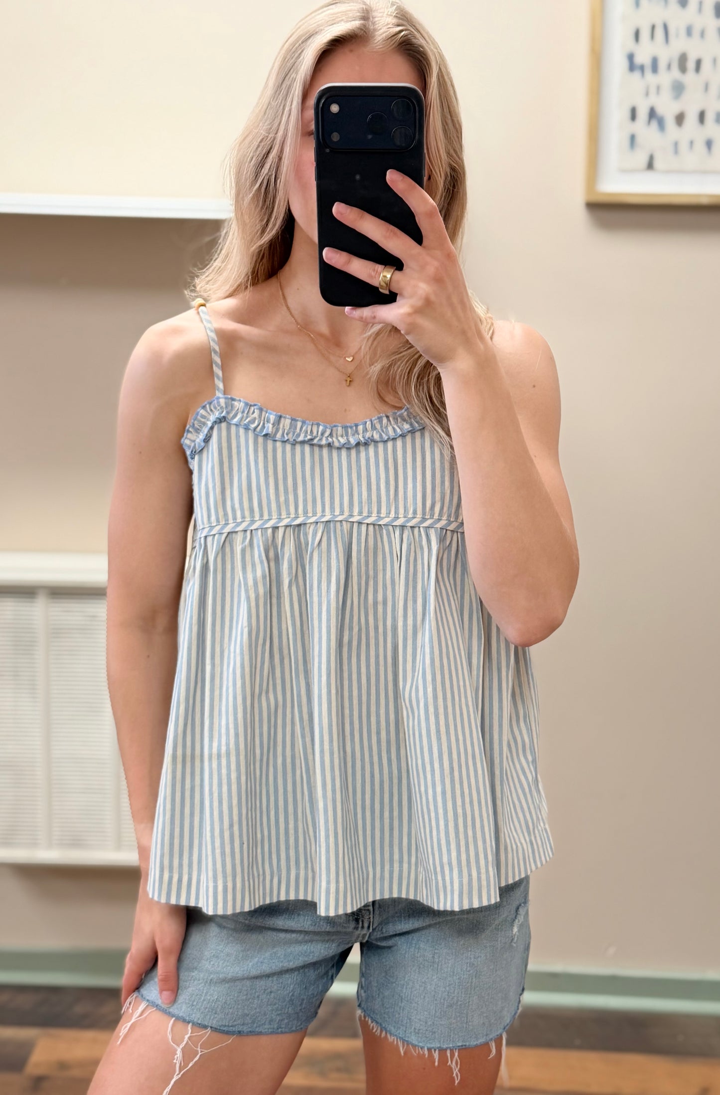 Ocean Air Babydoll Tank
