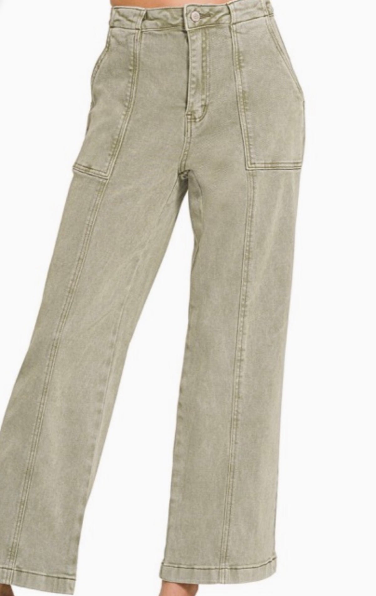 Light Olive Utility Pant