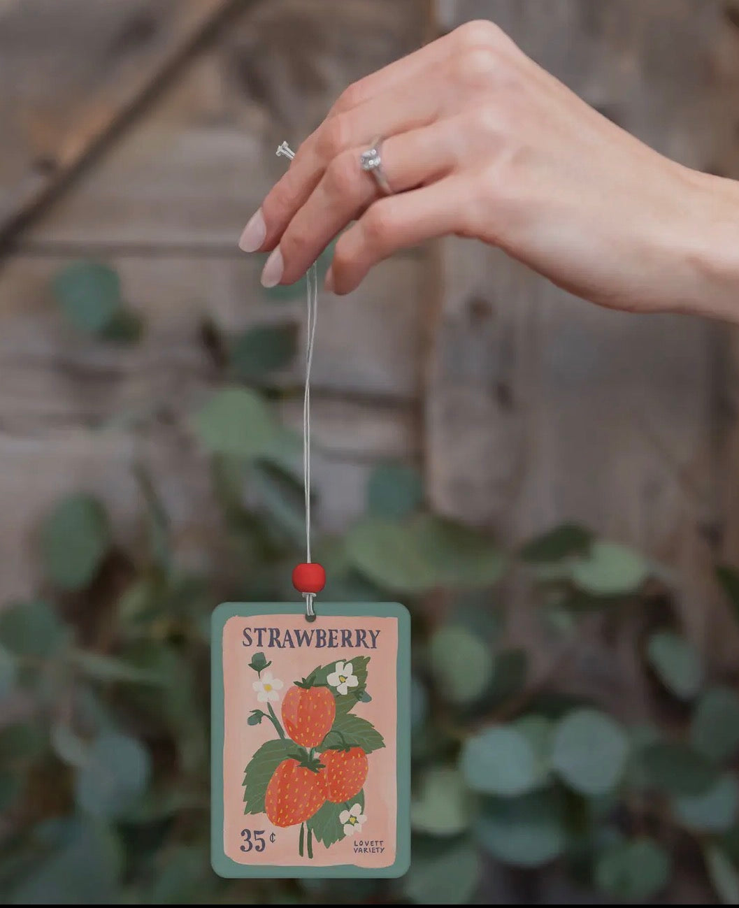 Strawberry Fields Car Freshener