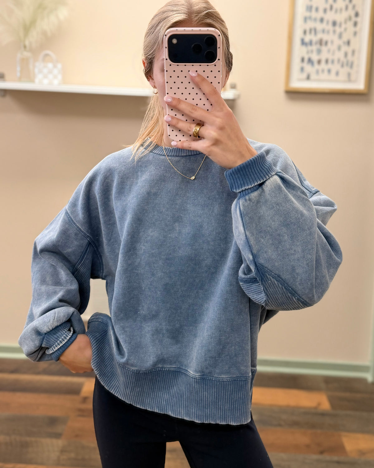 Cloudy Skies Crewneck