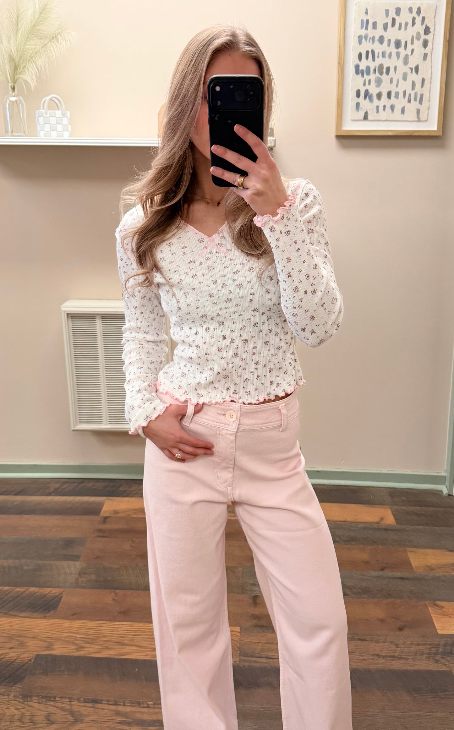 Rose Daydream Top