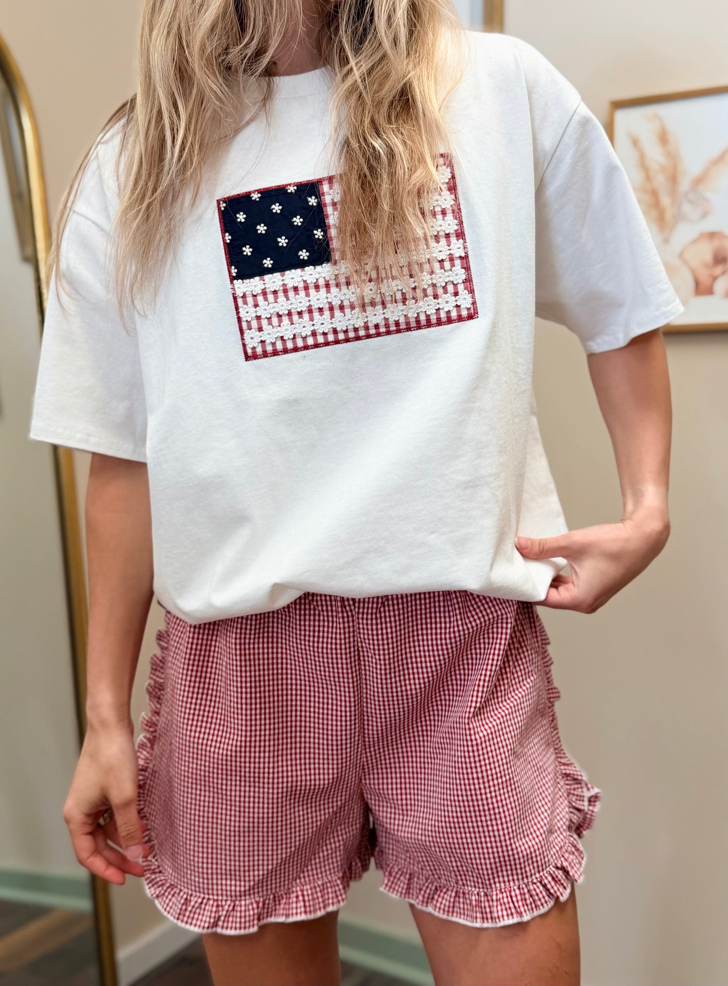 Sweetheart Gingham Shorts