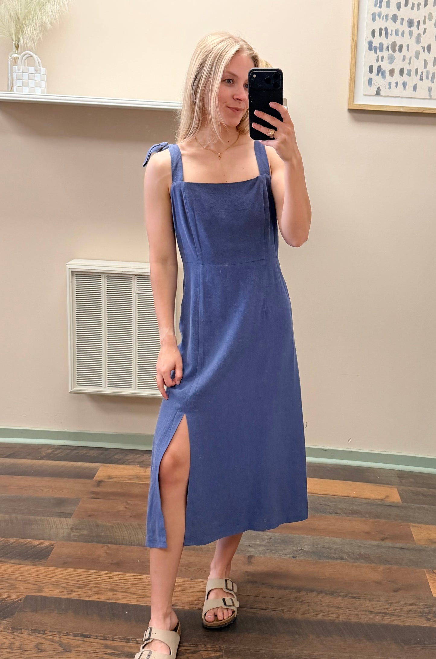 Willow Tie-Shoulder Dress