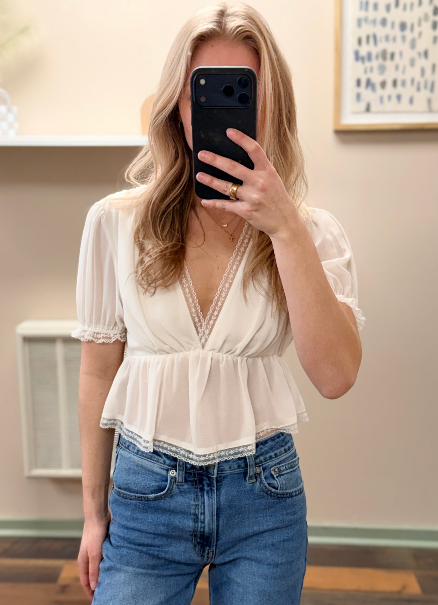 Layla Lace Top
