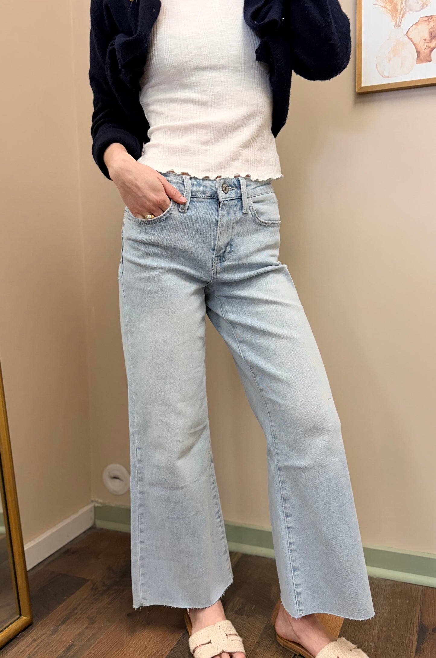 Hayley Crop Jean
