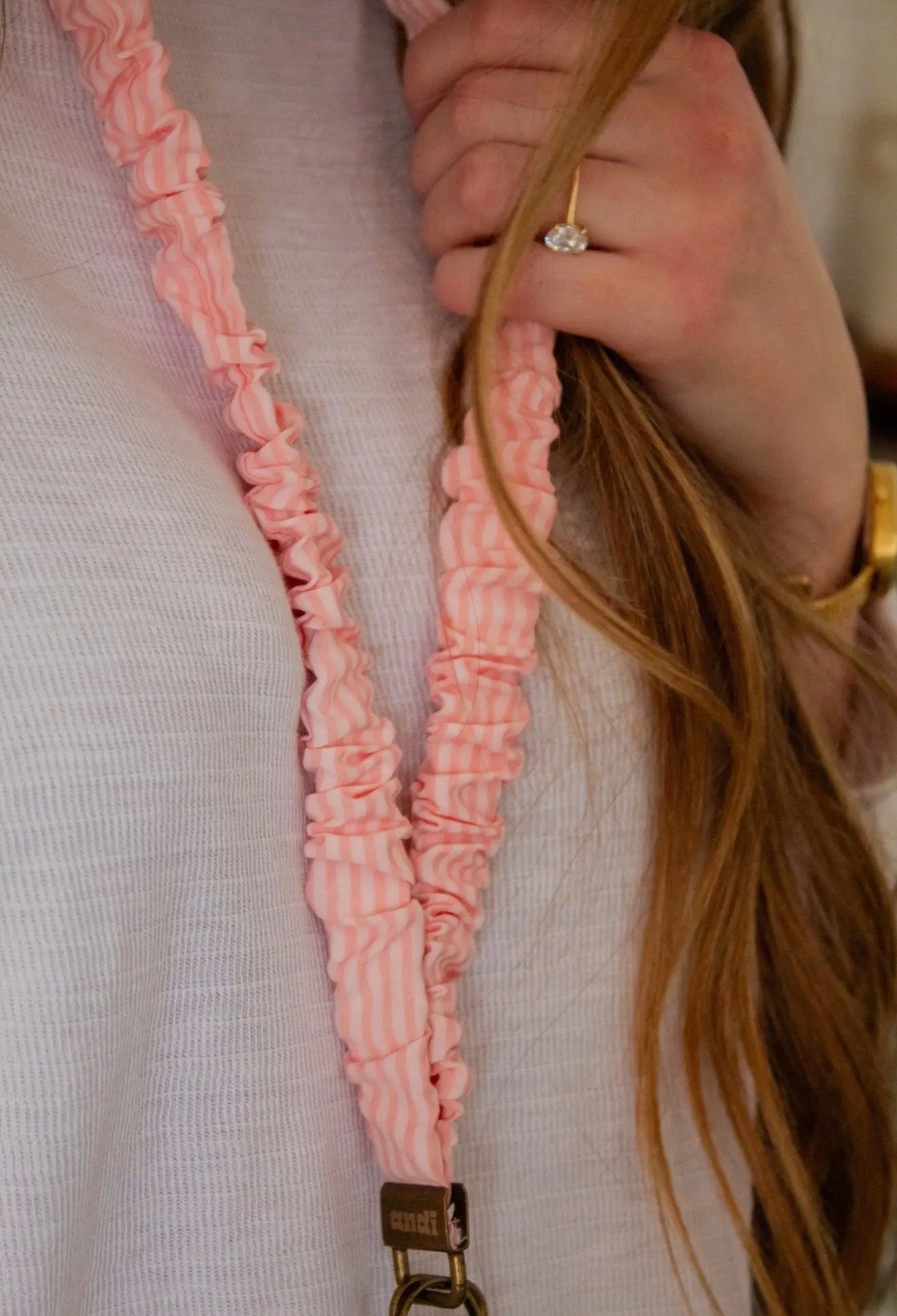Lovely Stripes Lanyard