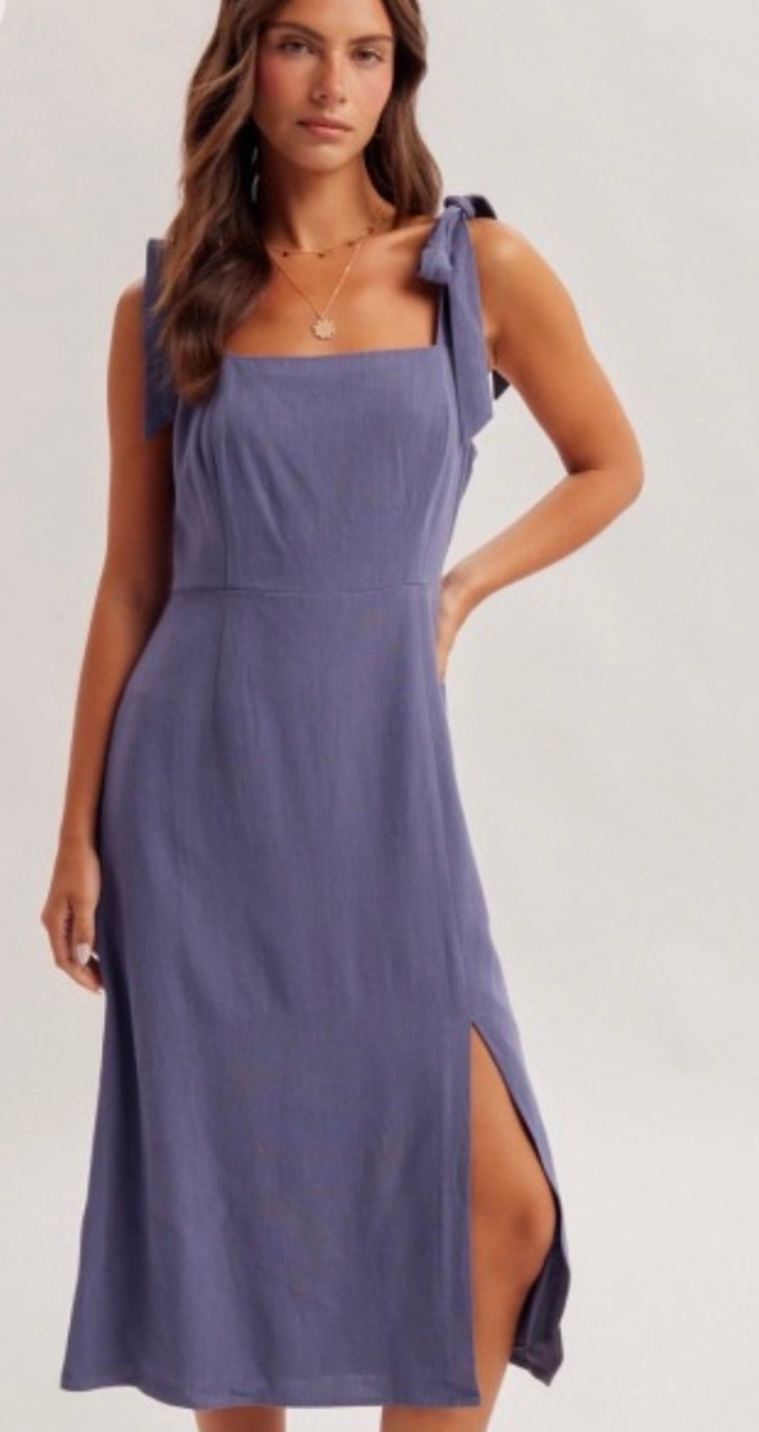 Willow Tie-Shoulder Dress