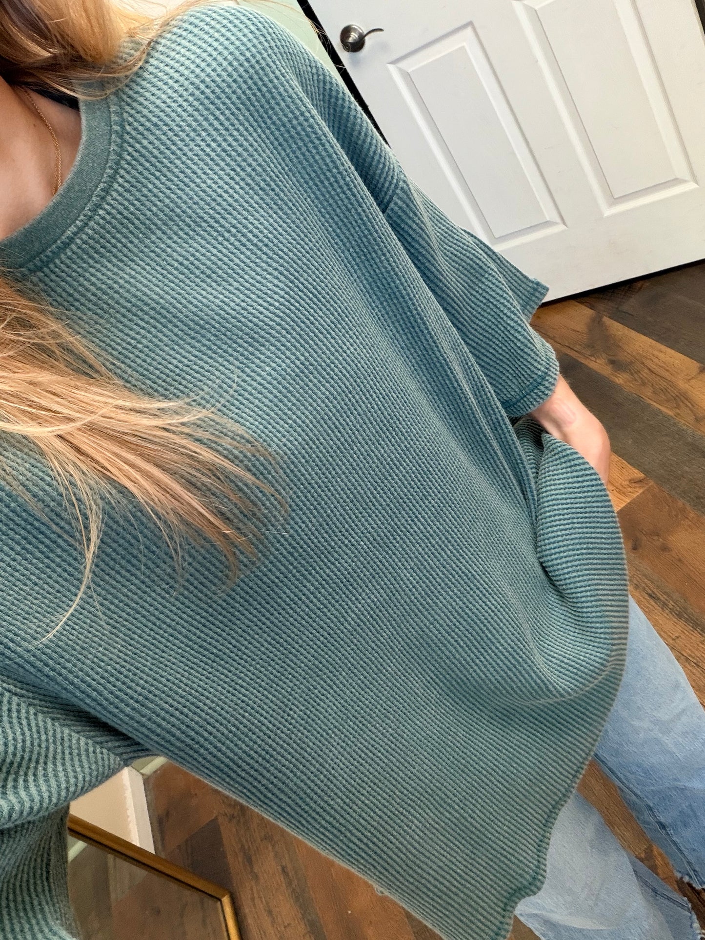 Washed Jade Oversized T