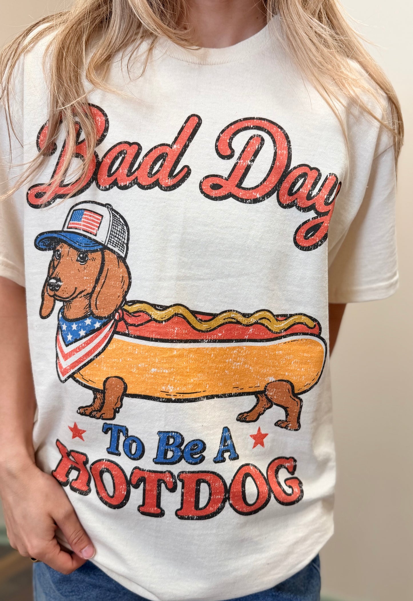 4th of July Hotdog T