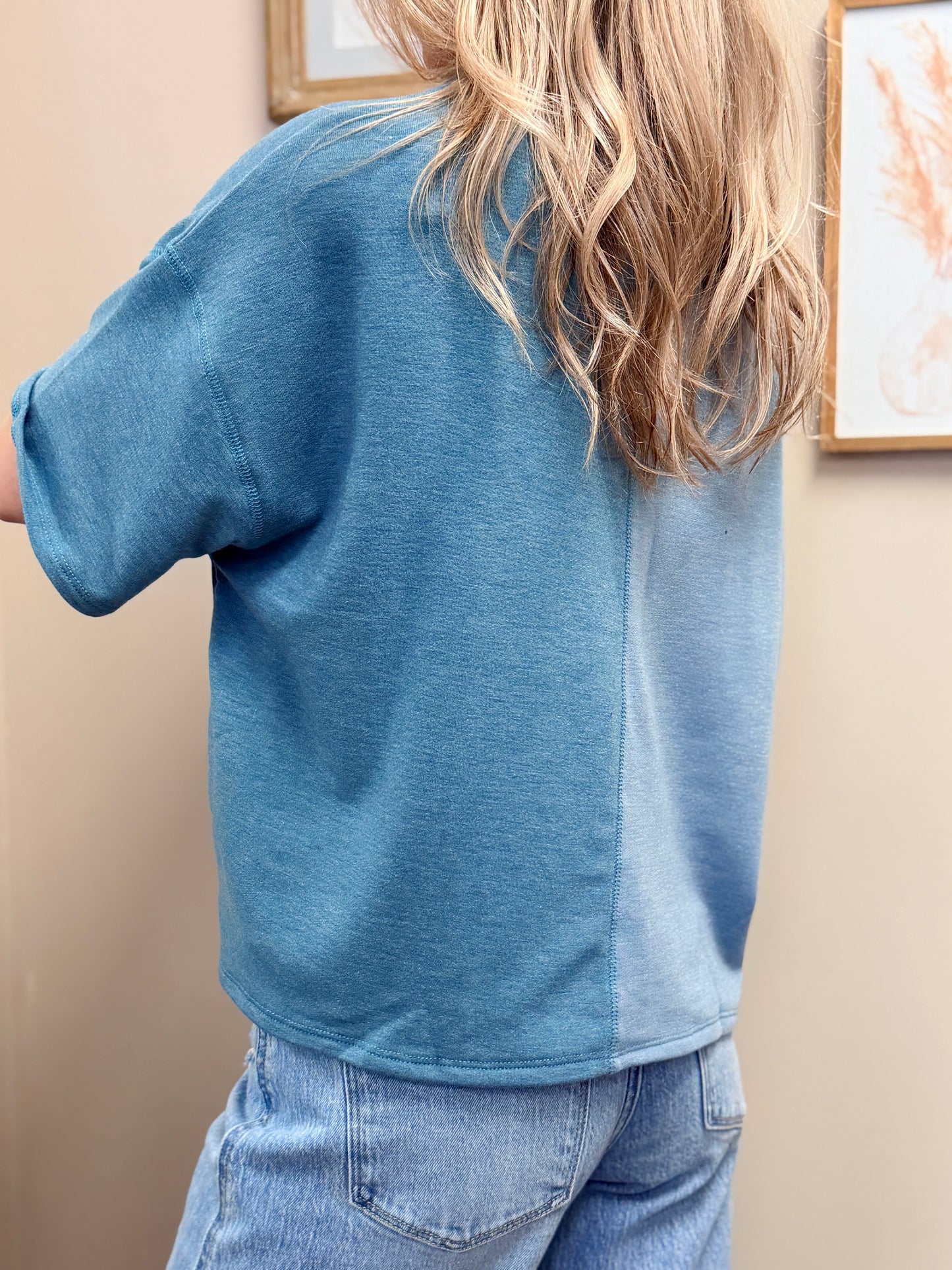 Coastal Check Top