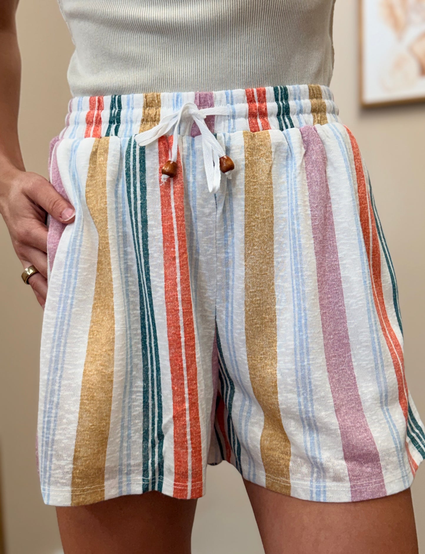 Salt Air Stripe Short