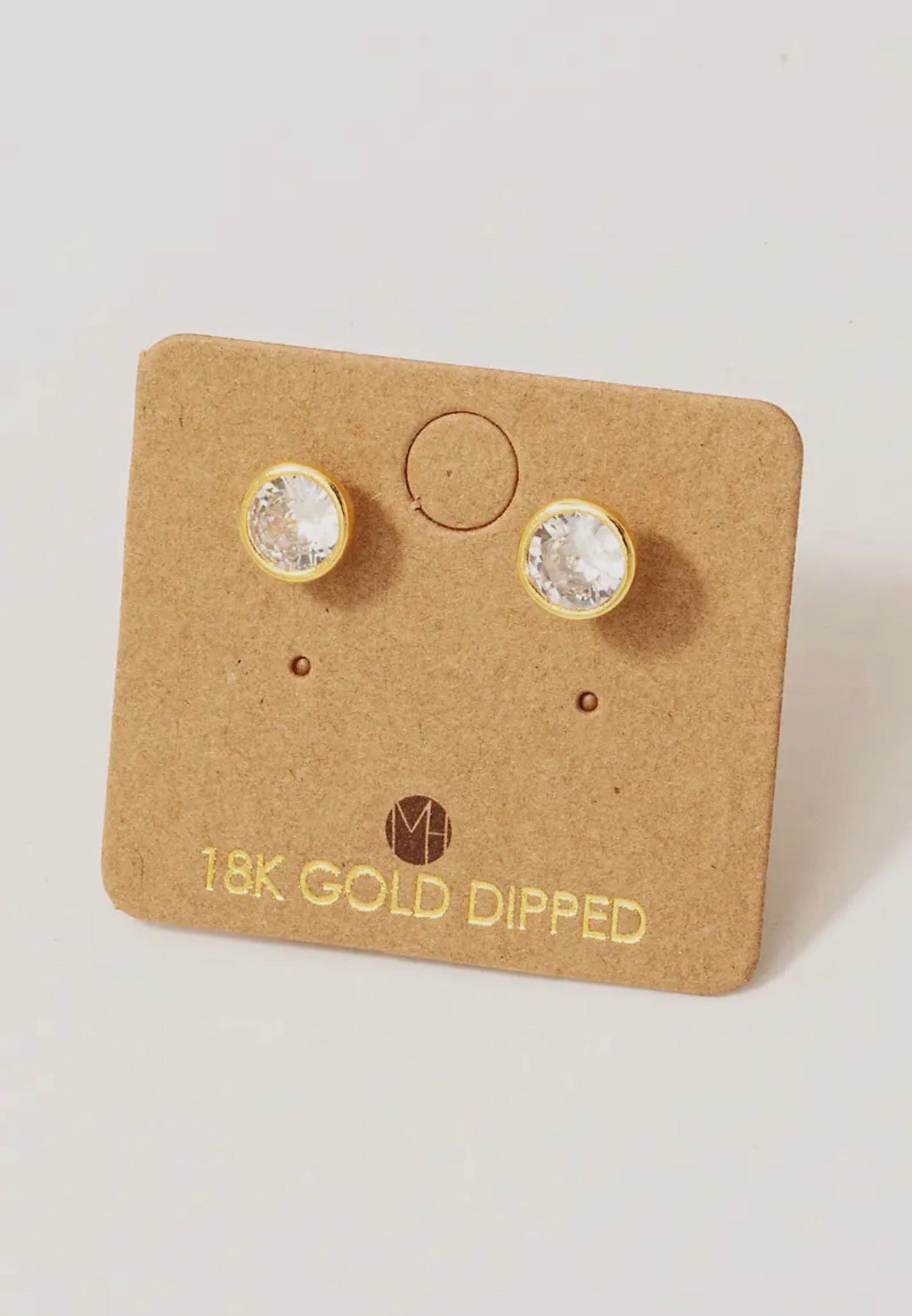 Essential Round Stud Earring