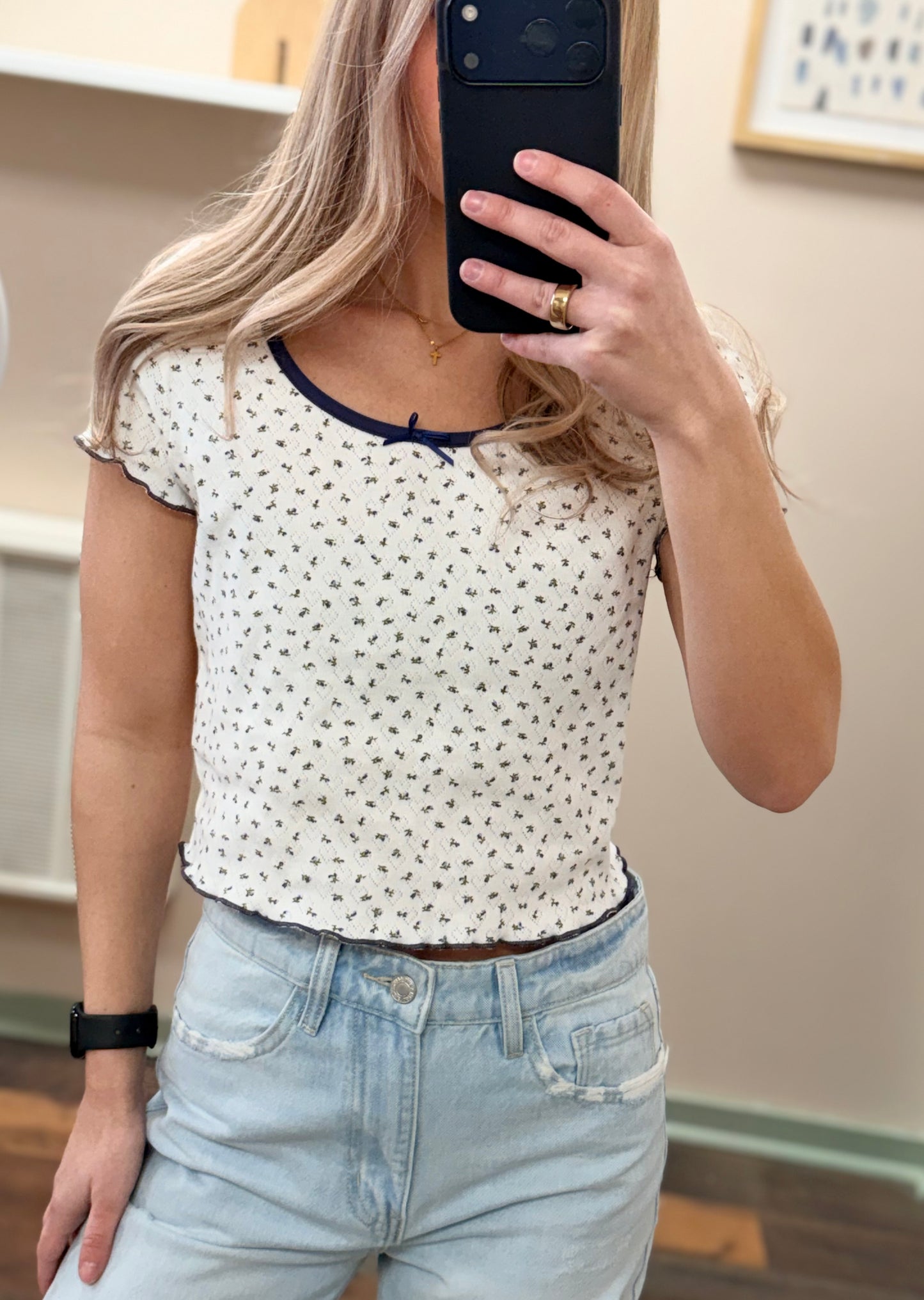 Sweet Moments Crop T