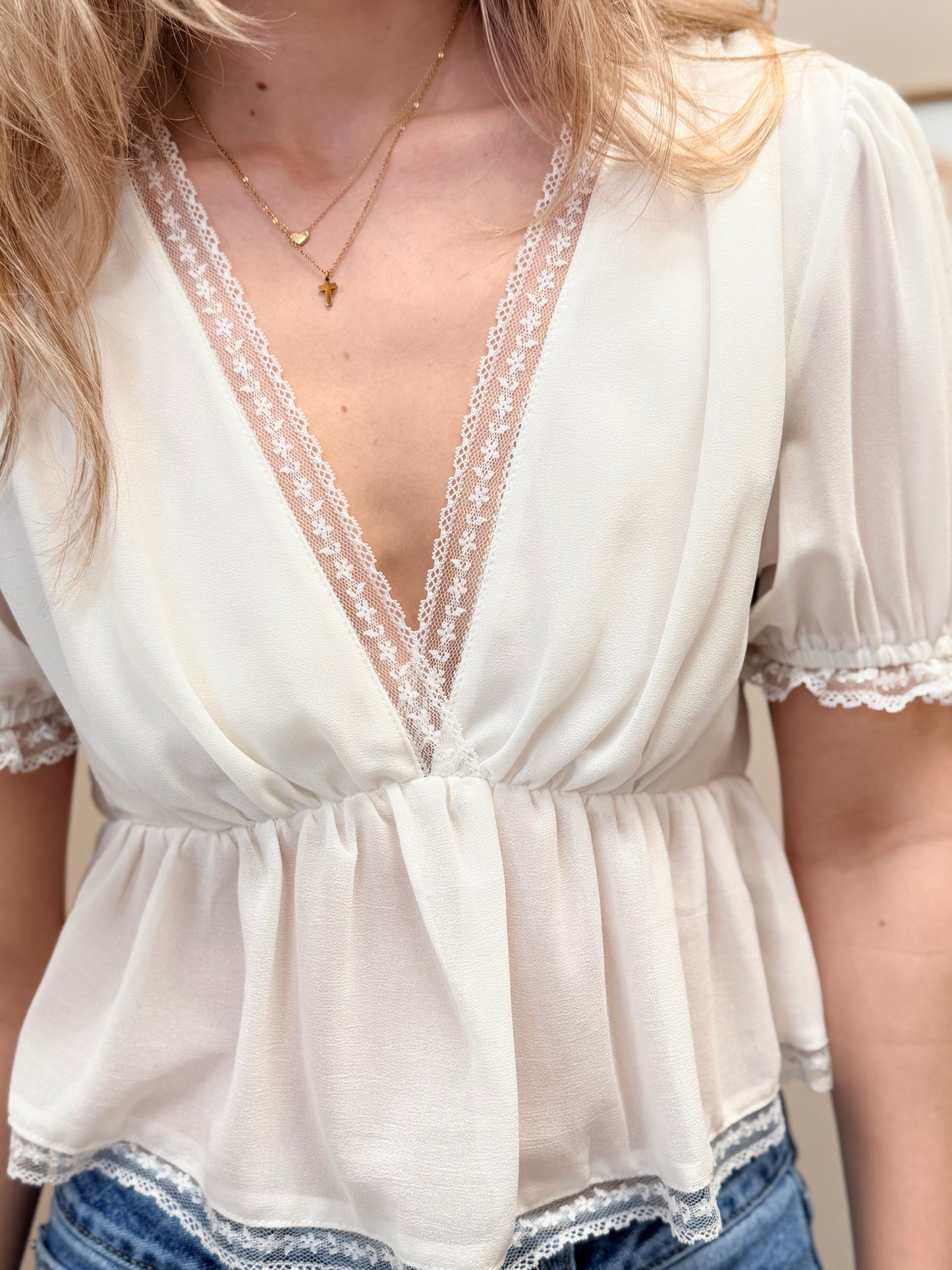 Layla Lace Top
