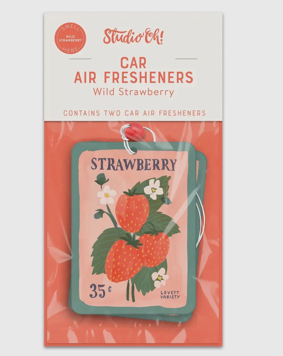 Strawberry Fields Car Freshener