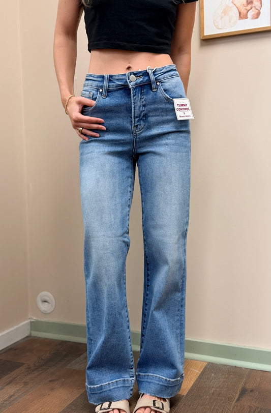 Risen High Rise Straight Jean