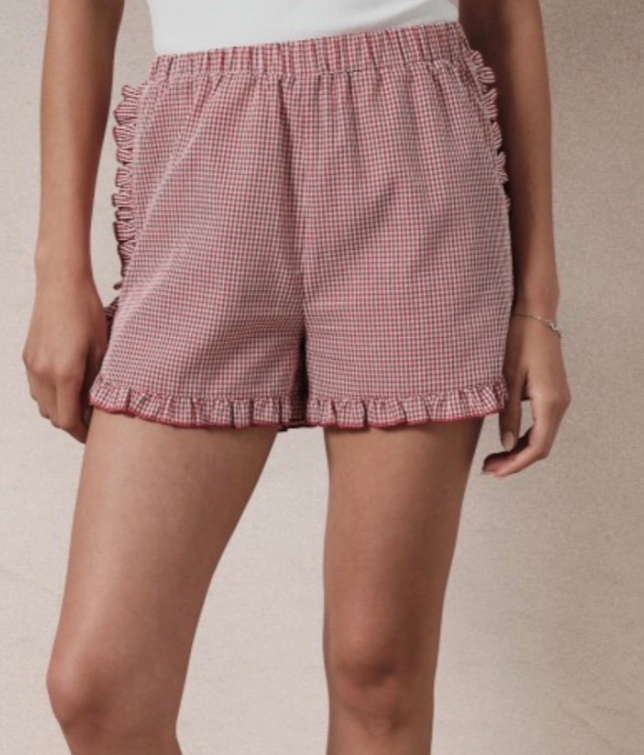 Sweetheart Gingham Shorts
