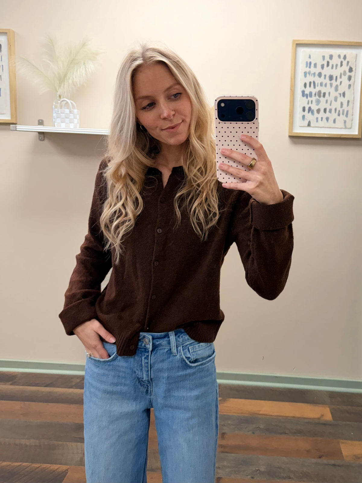 Espresso Hour Cardigan