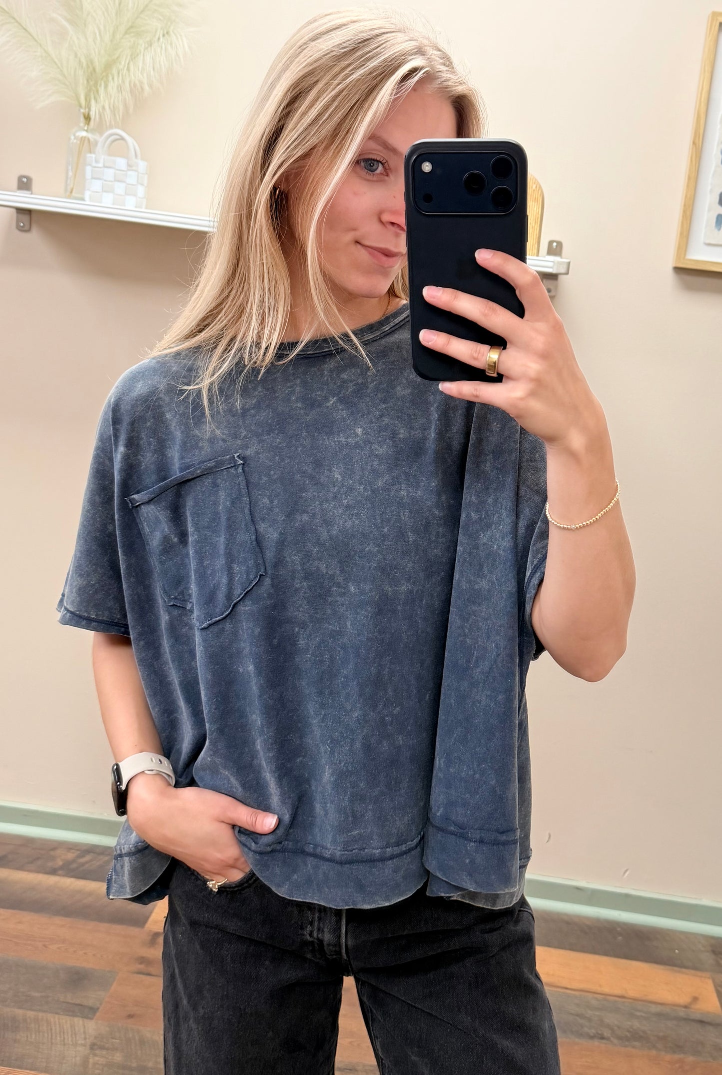 Blackberry Washed T