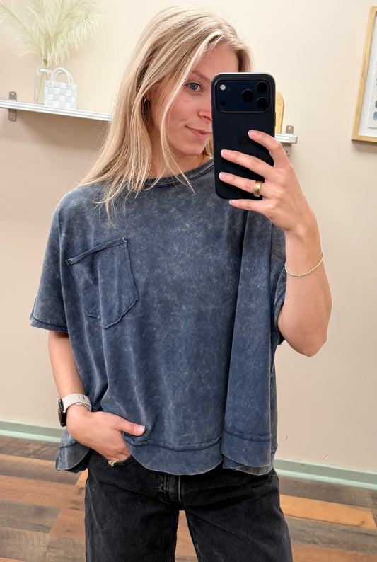 Blackberry Washed T
