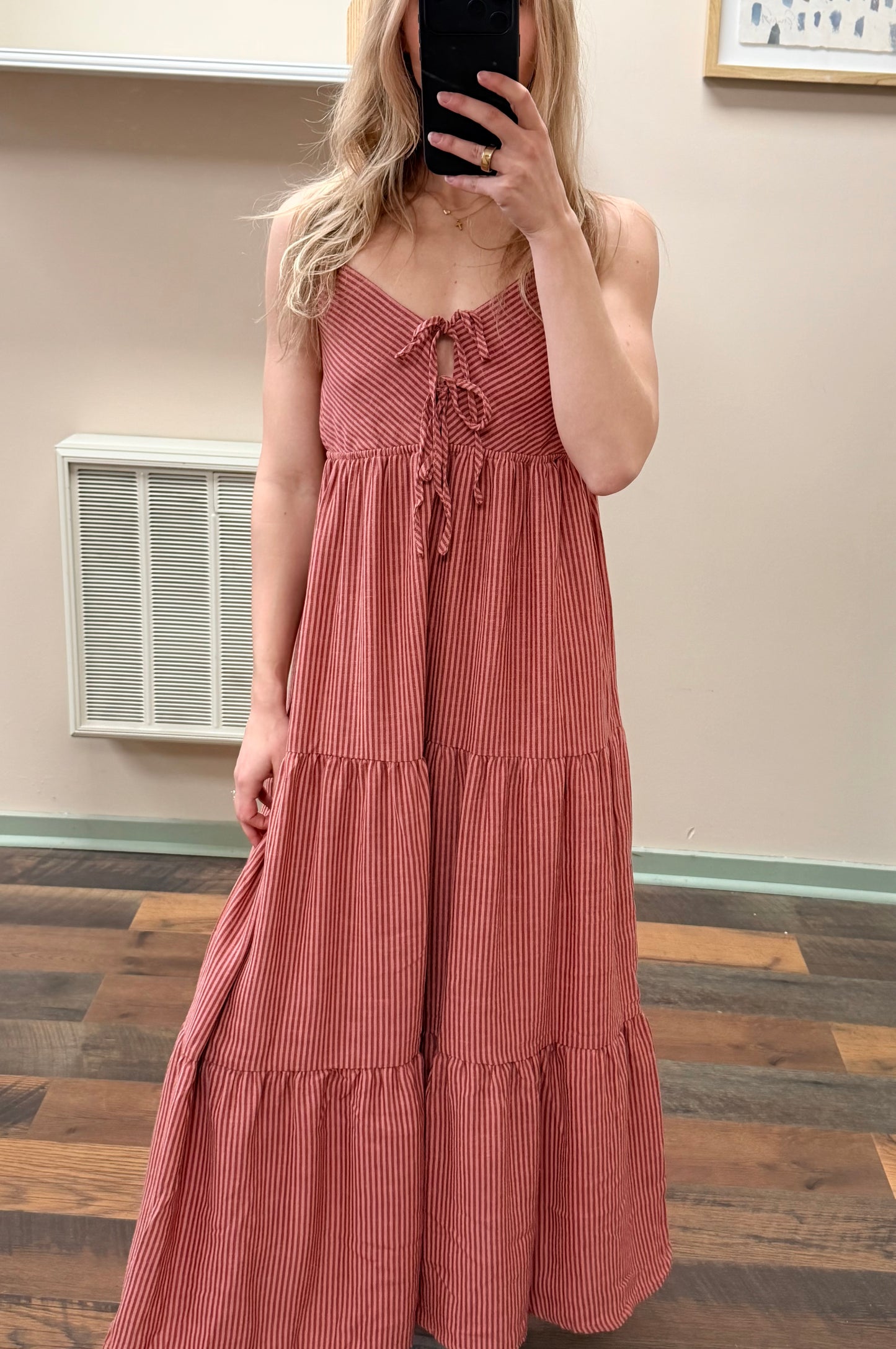 Mauve Moments Midi Dress