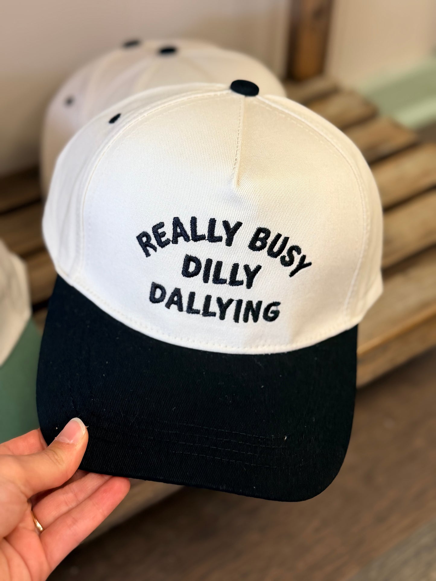 Busy Dilly Dallying Hat
