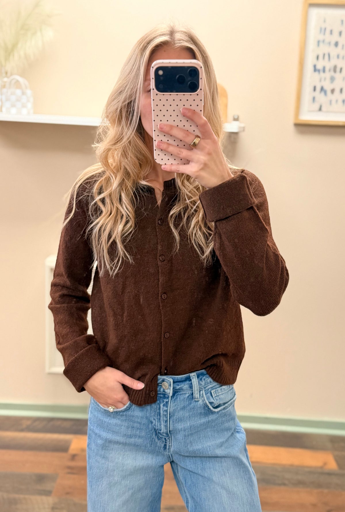 Espresso Hour Cardigan