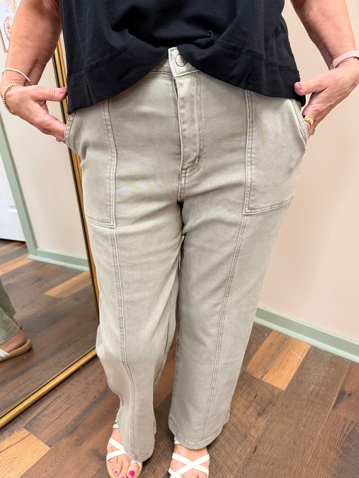 Light Olive Utility Pant