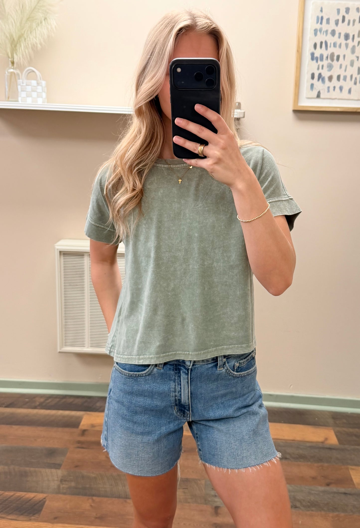 Weekend Washed Top