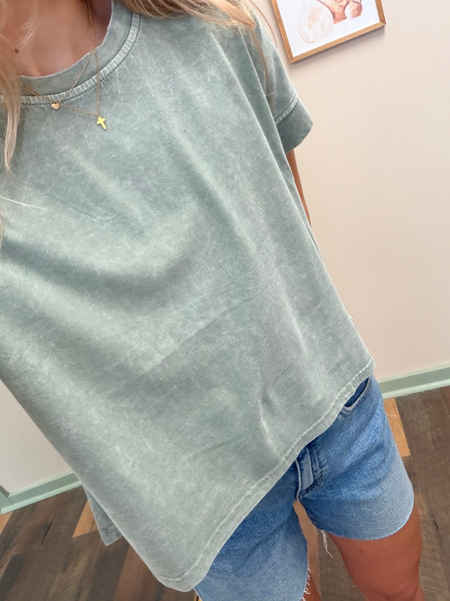 Weekend Washed Top