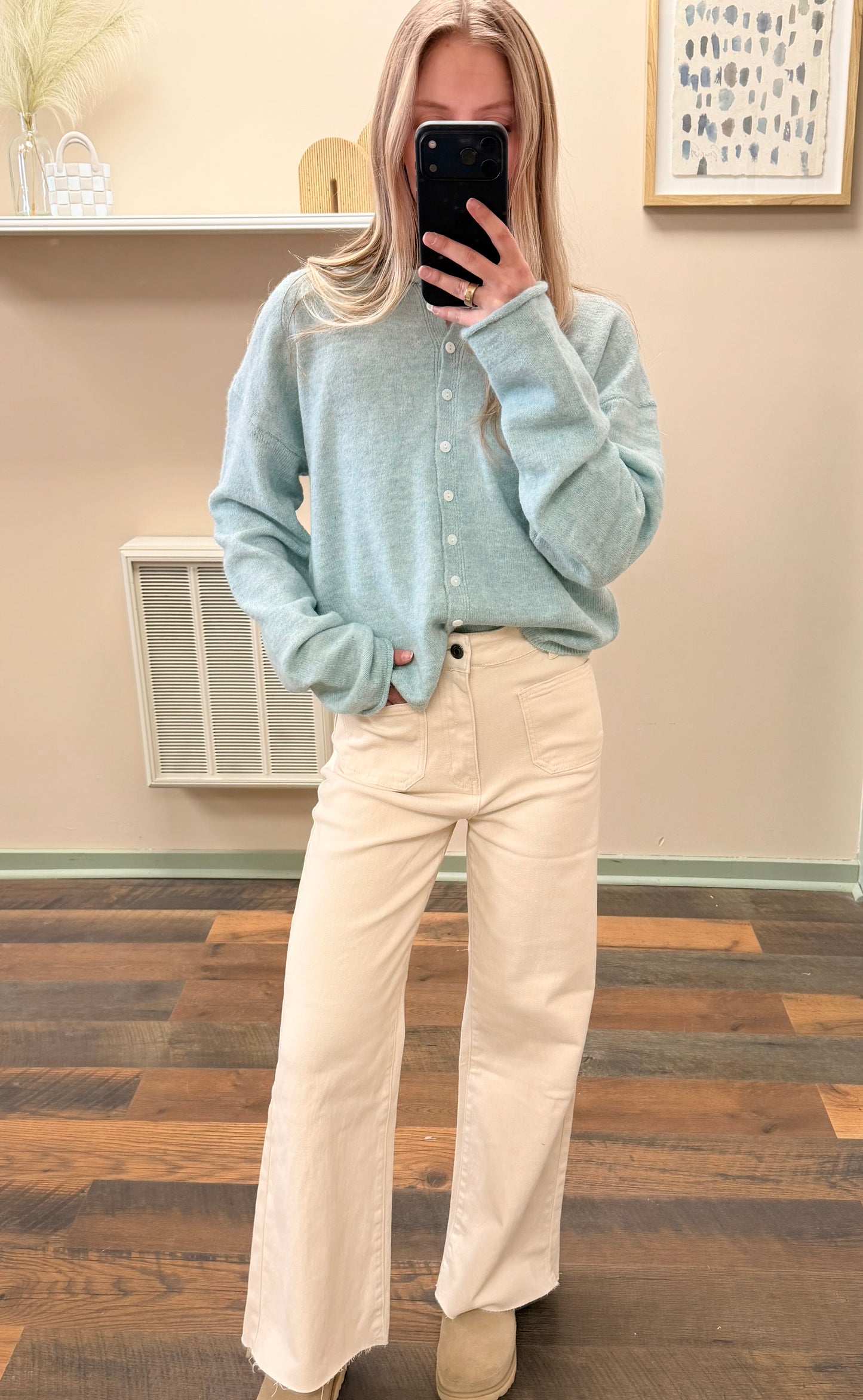 Soft Oat Denim Pant