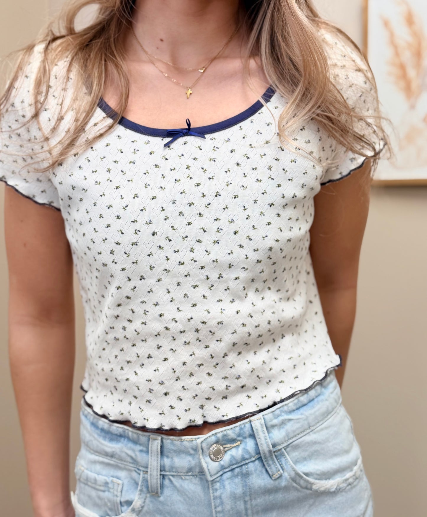 Sweet Moments Crop T